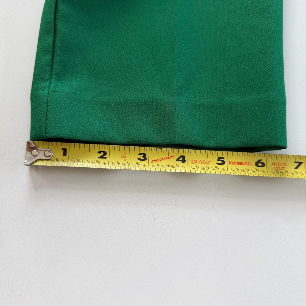 7th Avenue New York Green Belted Trousers Size 12 Average - Picture 14 of 16